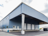 加須第一営業所構内に新倉庫を増設